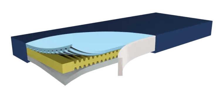 Foam anti-decubitus mattress